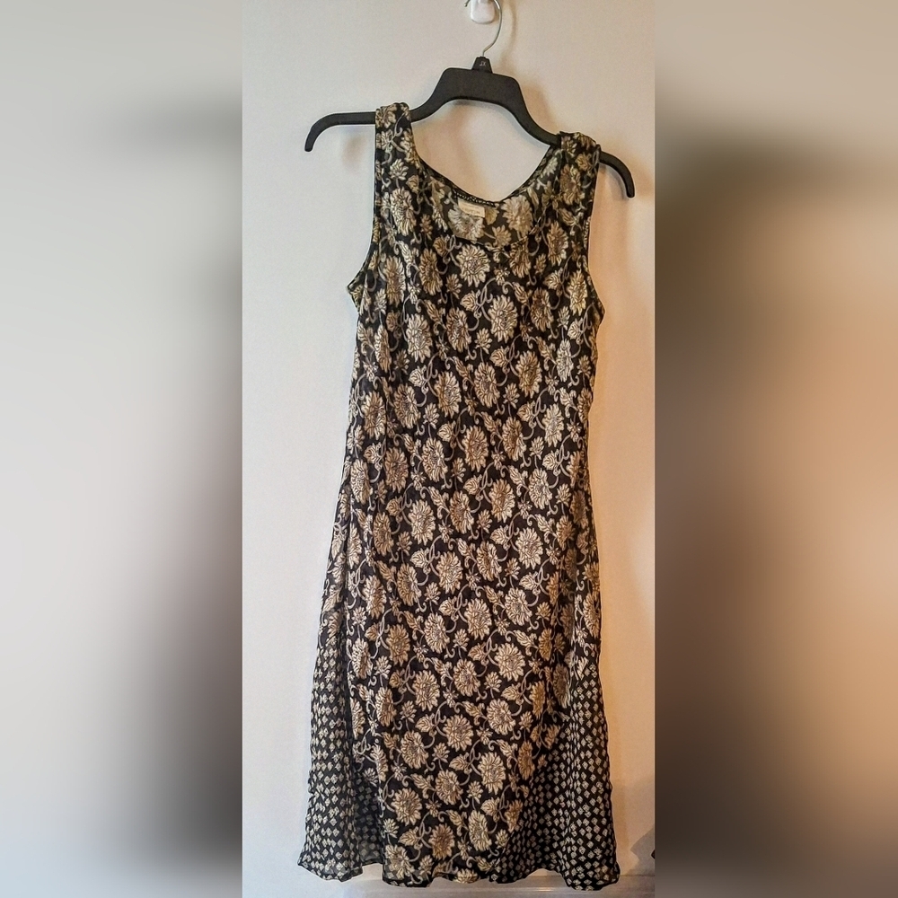 Carole Little Black and White Floral Dress